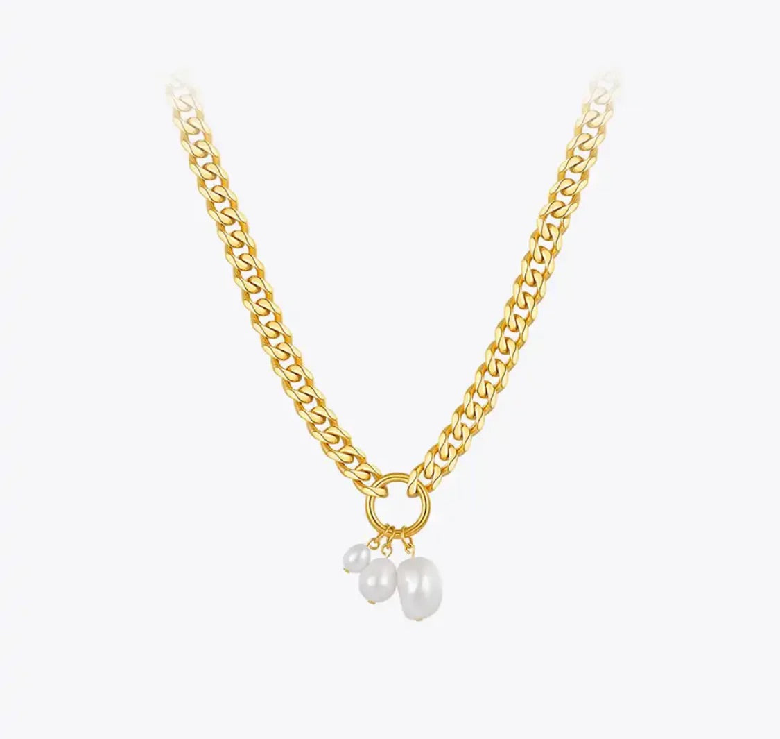Antilles Cubanlink Necklace