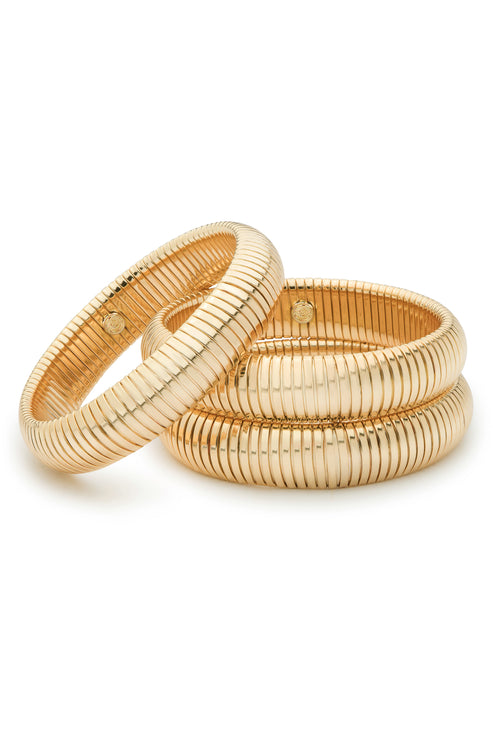 Yves Triple Rib Bangle (Set of 3)