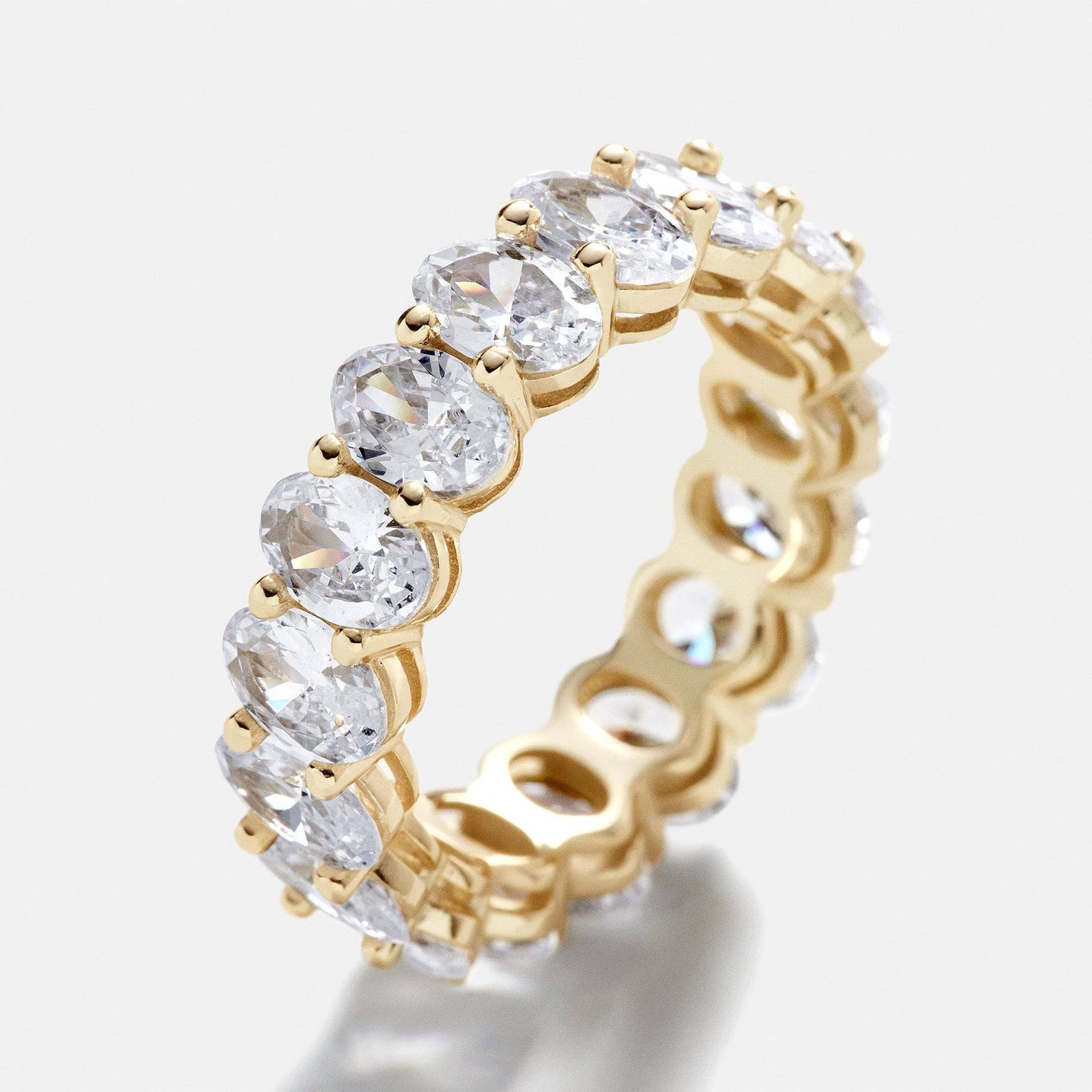 Ollie Oval Eternity Bands